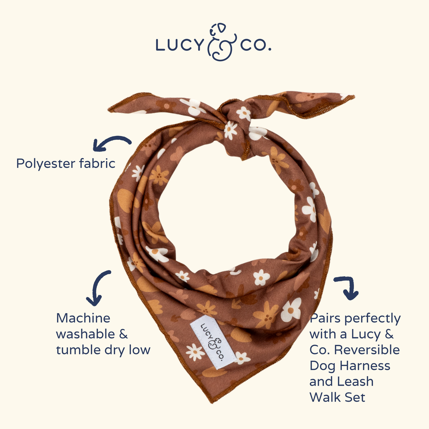 The Chocolate Meadows Bandana