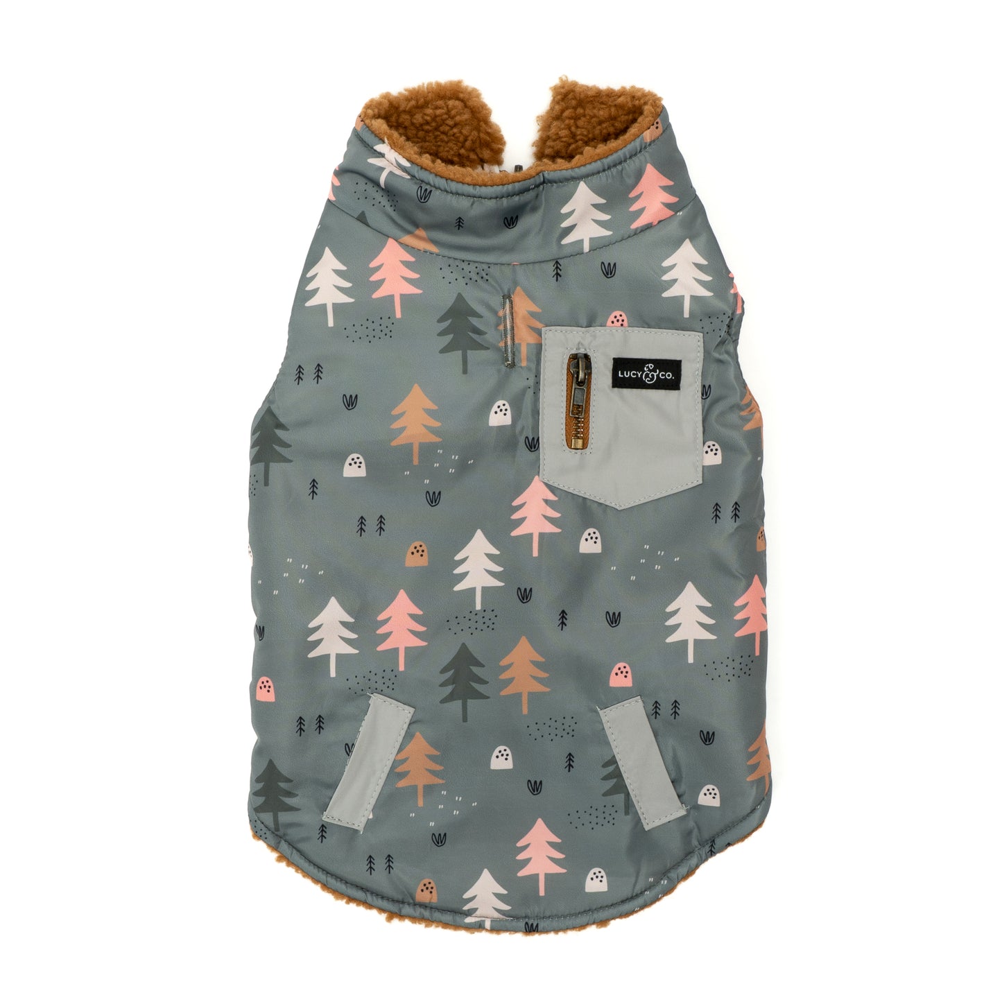 The Take a Hike Reversible Teddy Vest