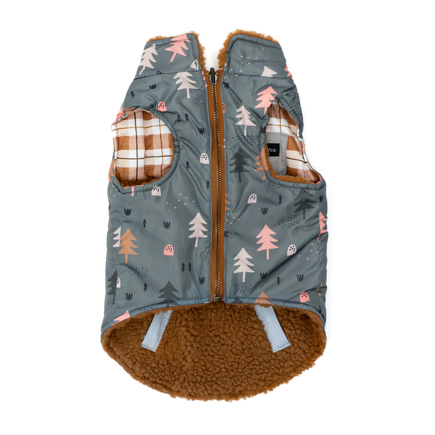 The Take a Hike Reversible Teddy Vest