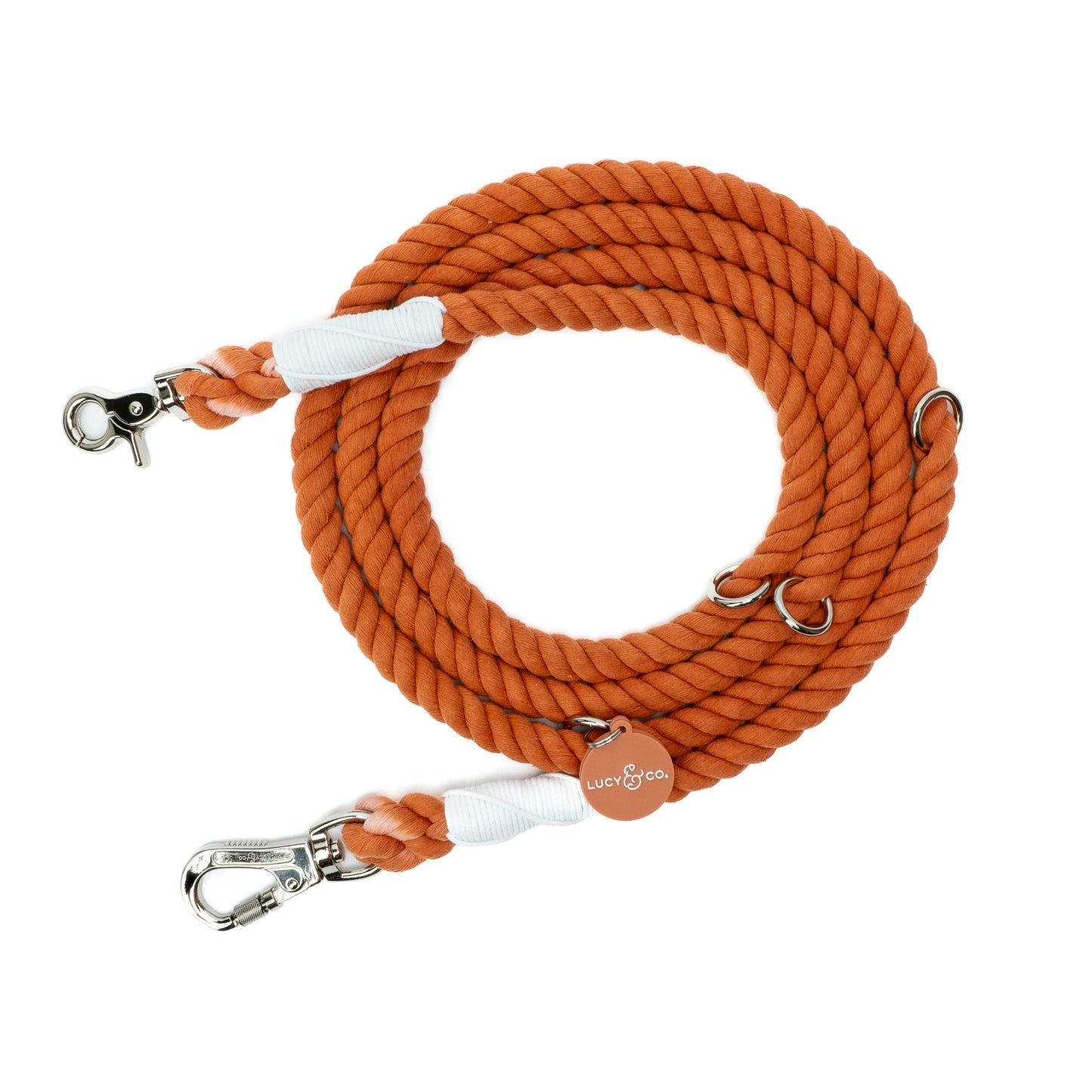 The Pumpkin Spice Hands-Free Rope Leash