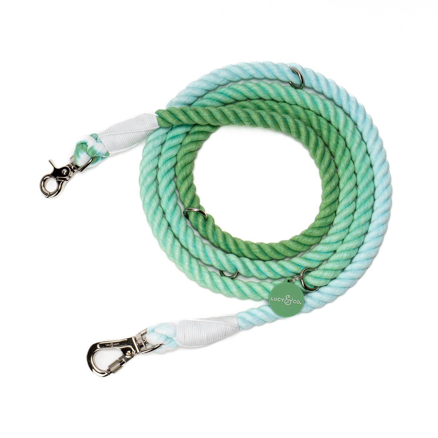 Spring Green Hands-Free Rope Leash