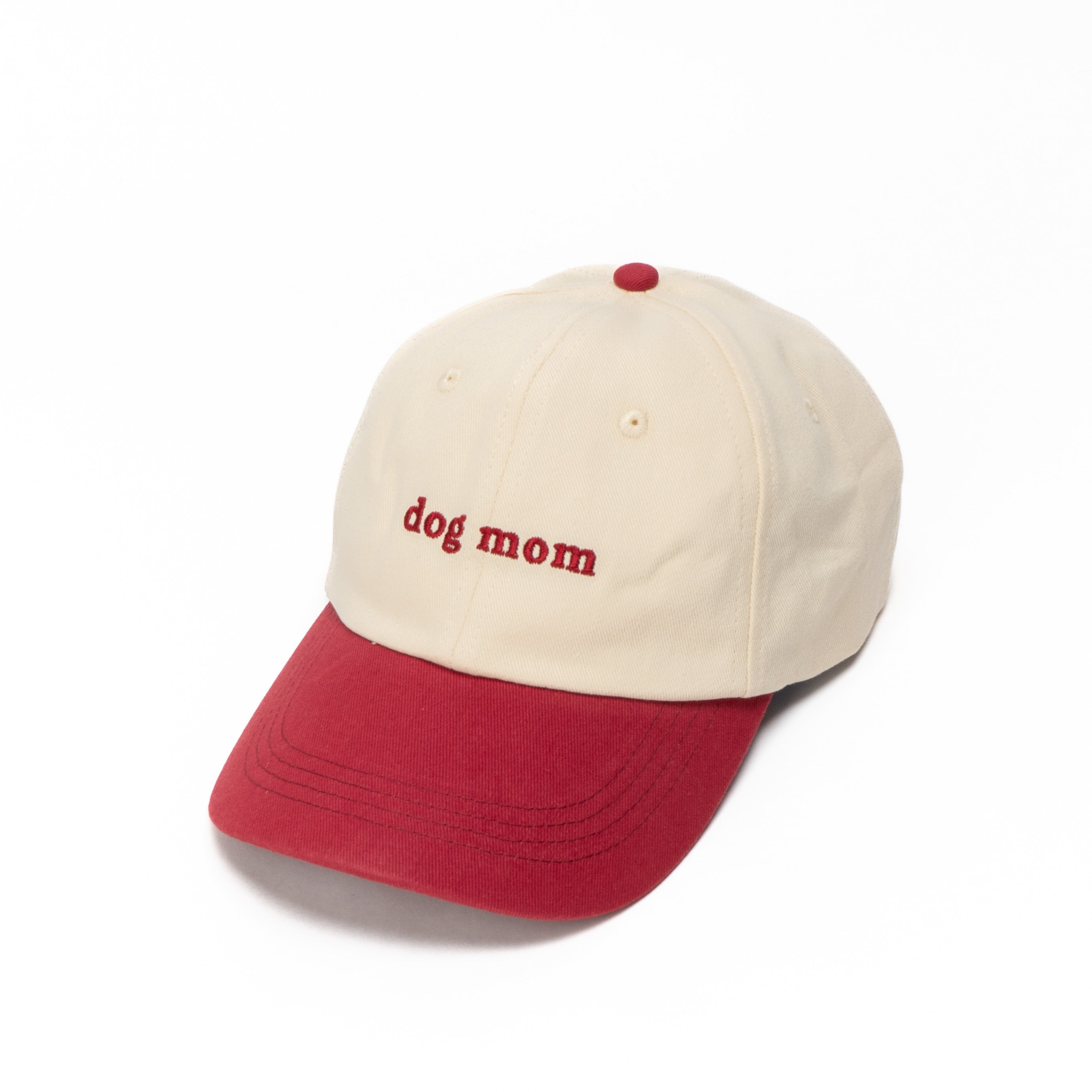 Dog mom baseball hot sale cap