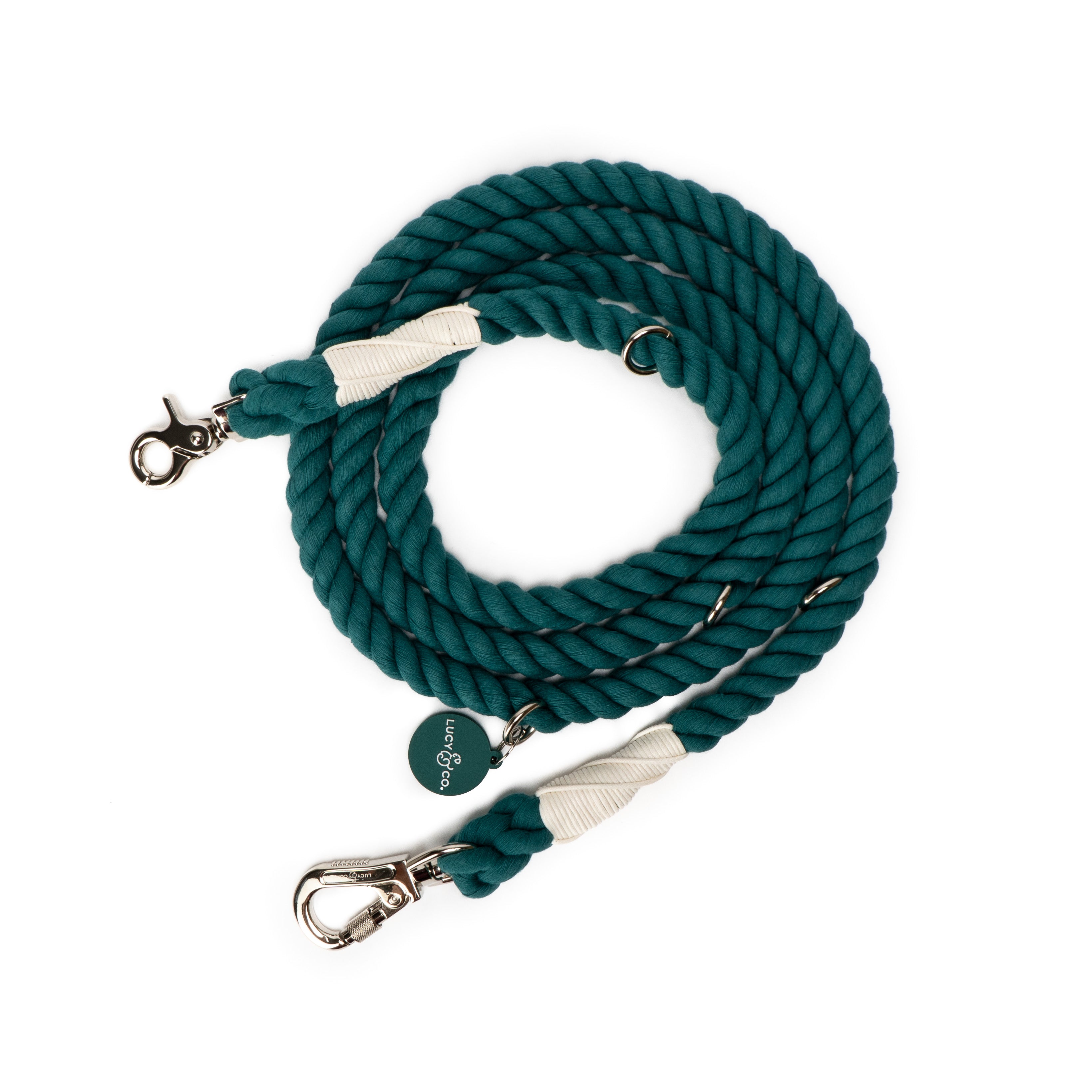 Evergreen Hands Free Rope Leash Lucy Co