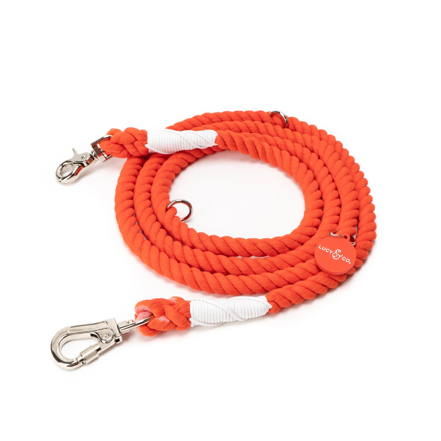 The Cheery Red Hands-Free Rope Leash