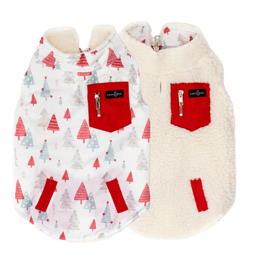 Fa La La Reversible Teddy Vest