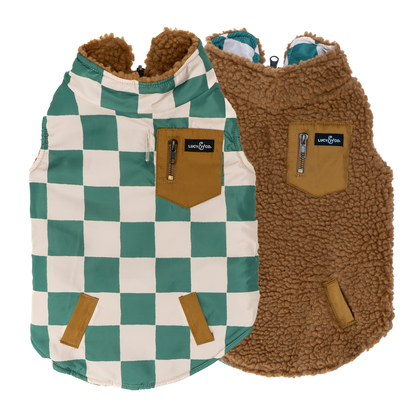 The You're a Square Reversible Teddy Vest