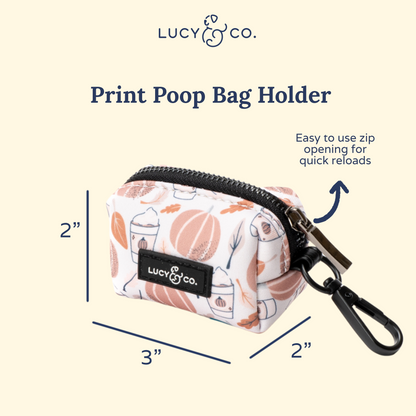 The Awesomely Autumn Poop Bag Holder