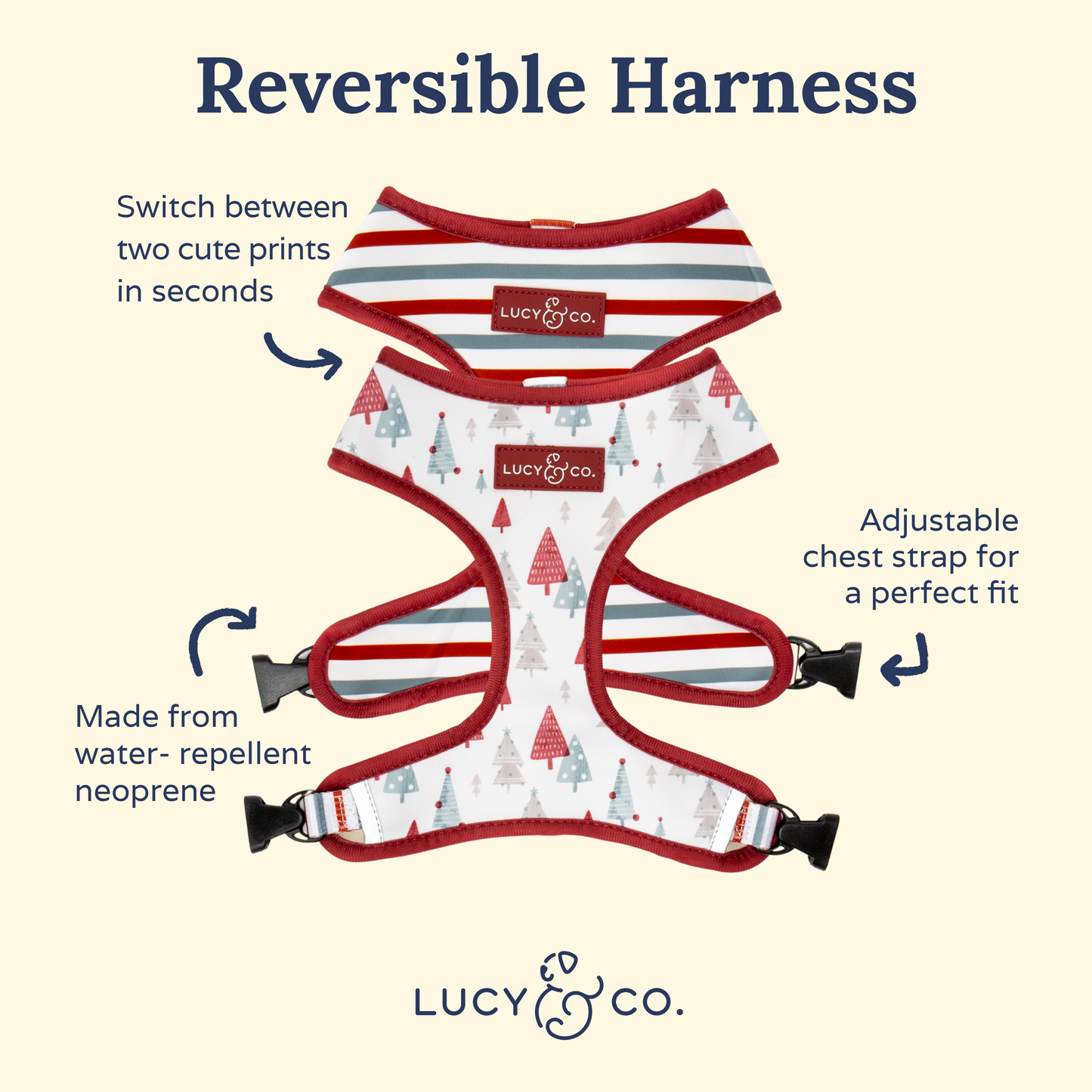 The Fa La La Reversible Harness