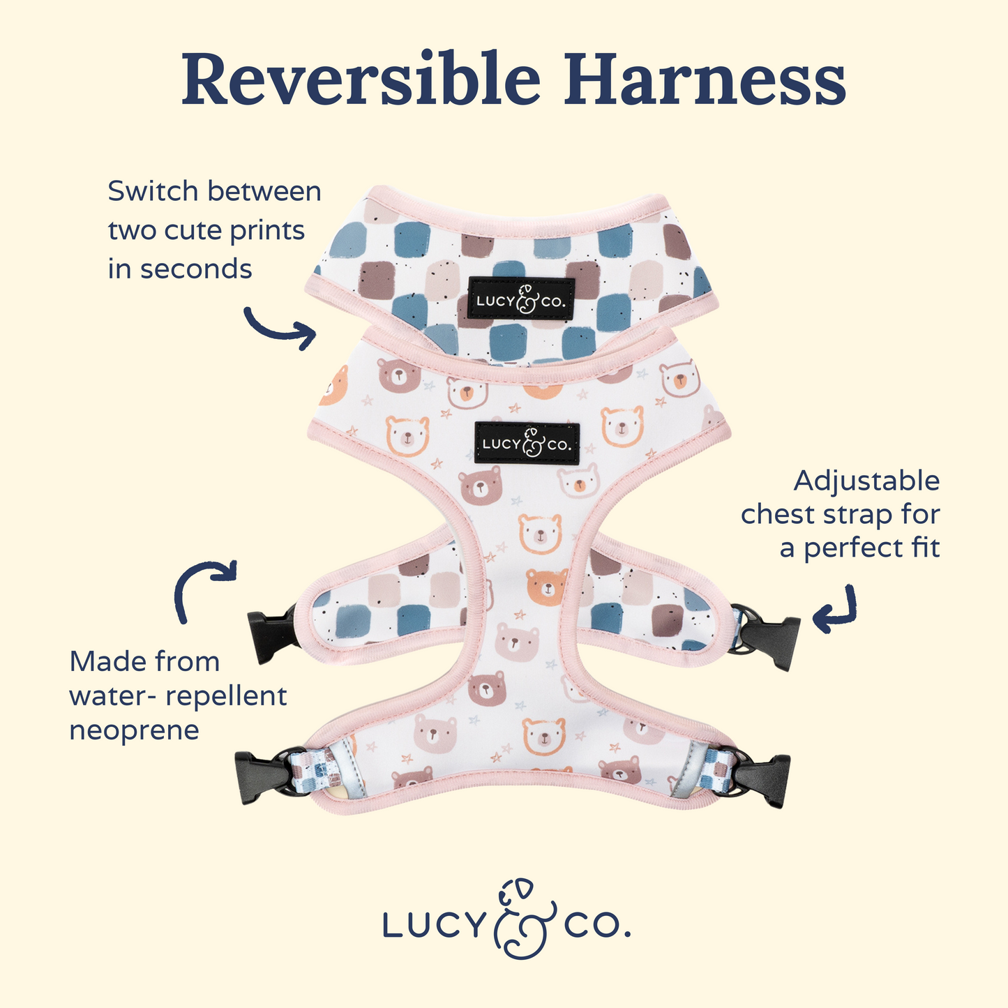 The Unbearably Cute Reversible Harness