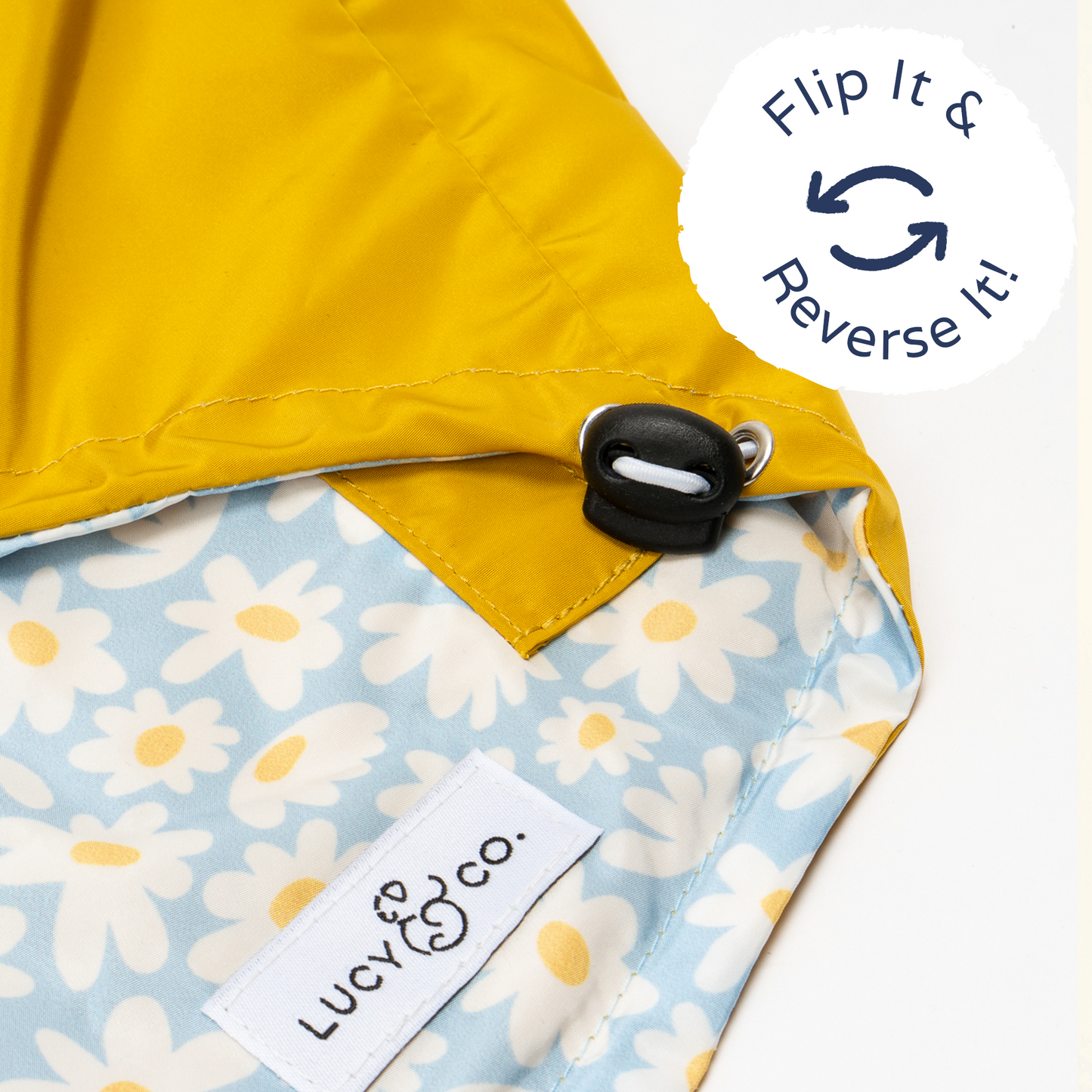 Simply Splendid Reversible Raincoat