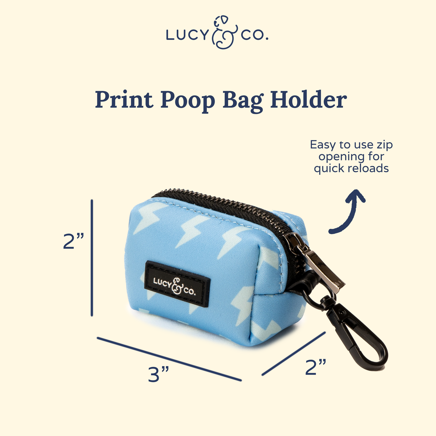 The Bolt of Energy Poop Bag Holder