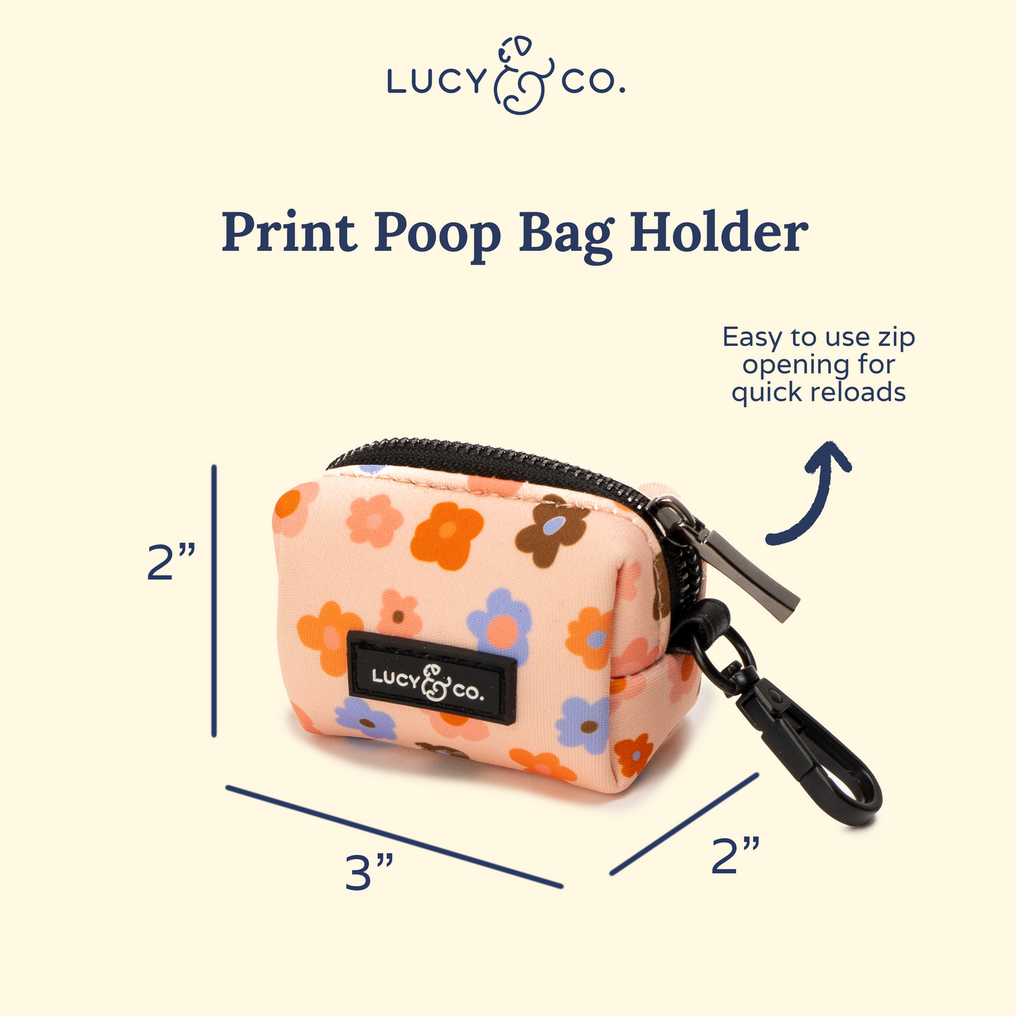 The Let's Groove Poop Bag Holder