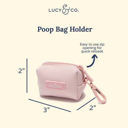 Rosewater Poop Bag Holder