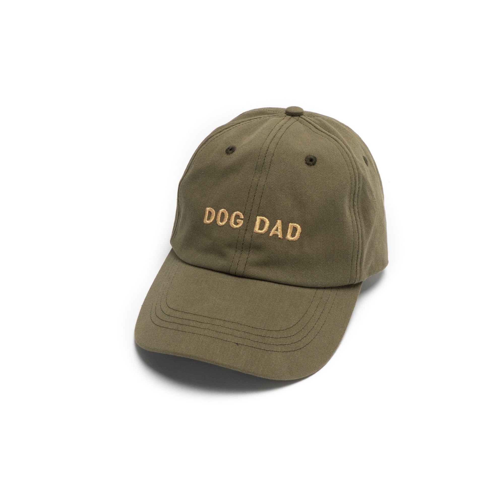 Lucy & Co. Dog Mom Baseball Hat - Ivory (One Size)